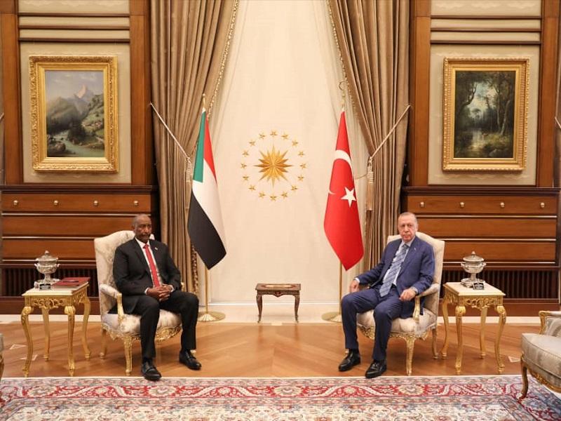 البرهان وأردوغان